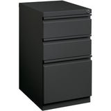 Lorell 20" Box/Box/File Mobile File Cabinet with Full-Width Pull