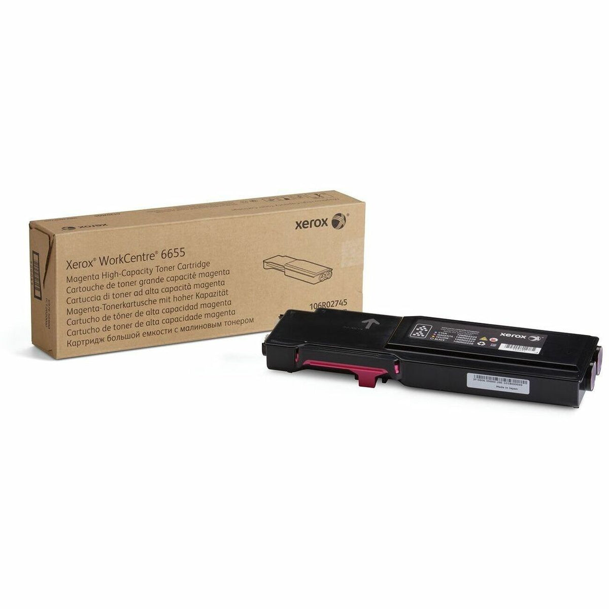 Xerox Original High Yield Laser Toner Cartridge - Magenta - 1 Each