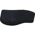 Kboard Illum Ergonomic Blk