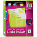 Avery Sleeve Plastic Crnrlock Ast