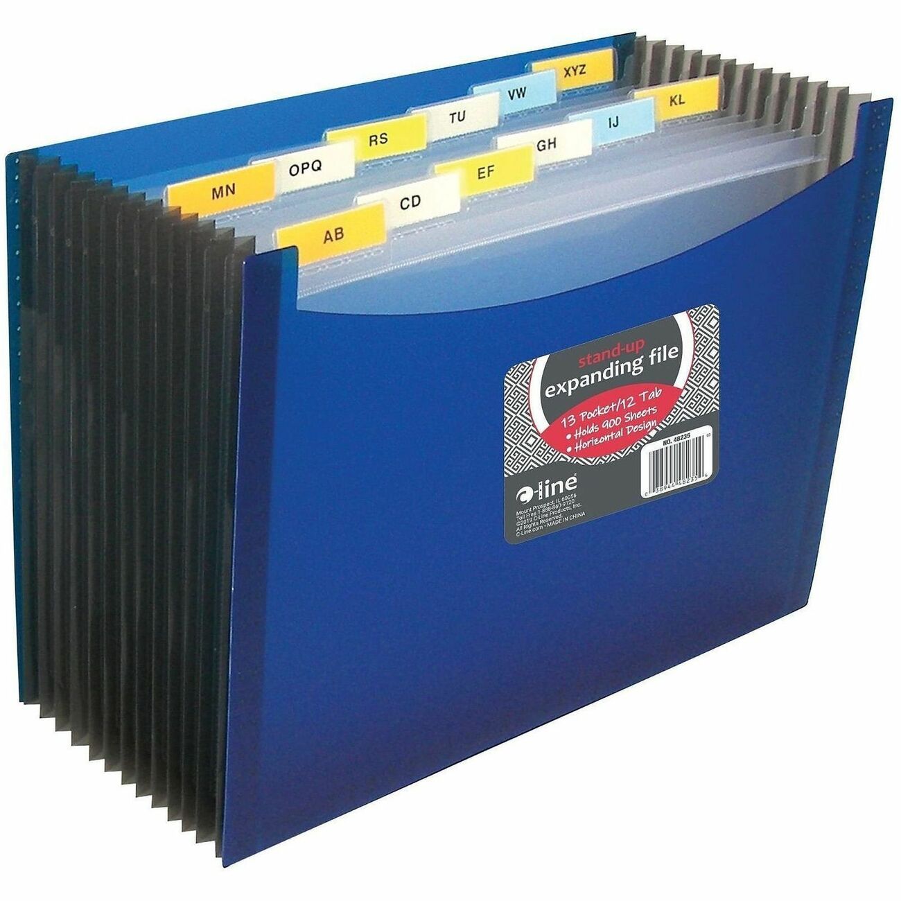 C-Line File Expnd 13-Pkt 8X11 Be