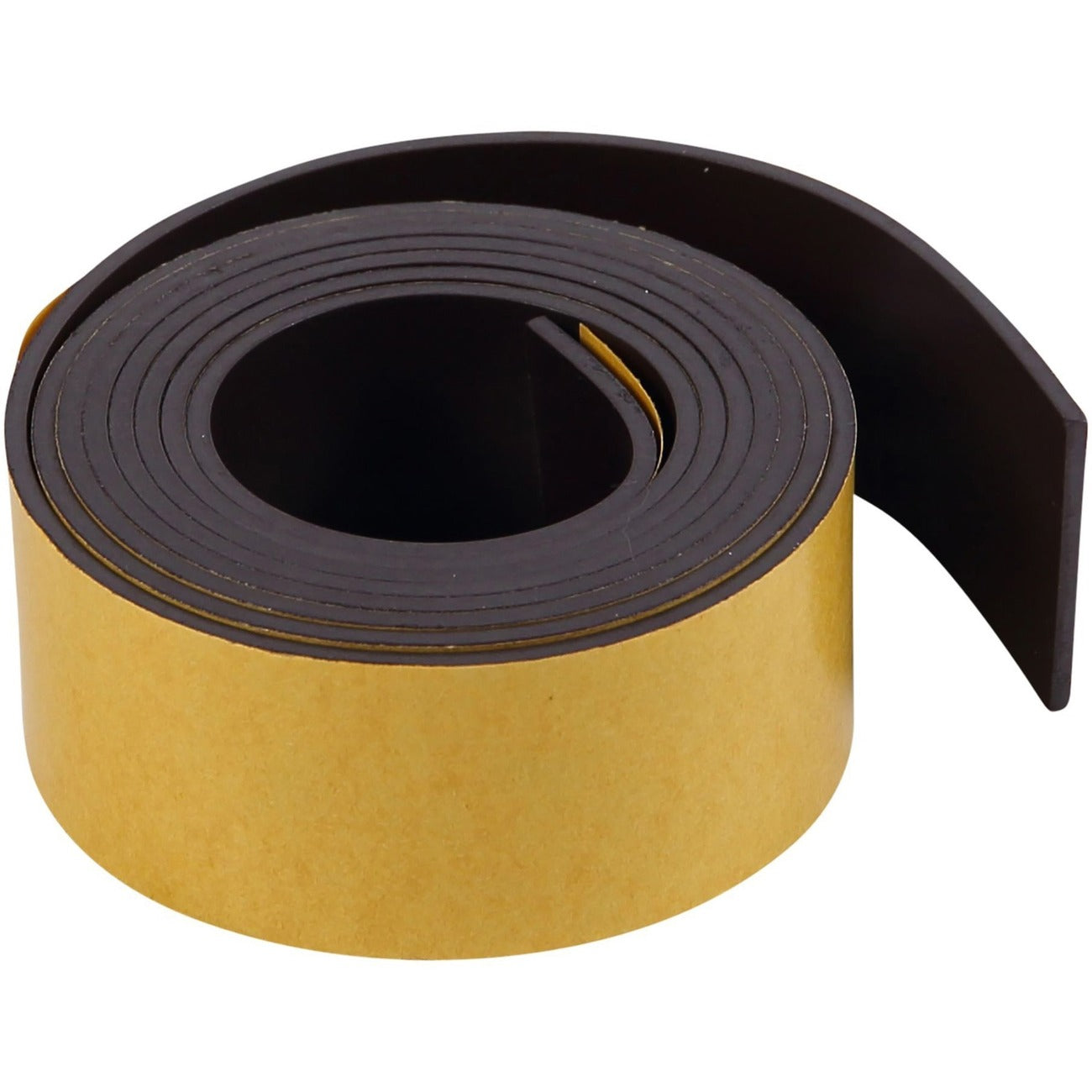 MasterVision Magnet Adhve Tpe 1'X4 Bk