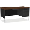 Lorell Fortress Series 66" Right-Pedestal Desk