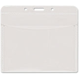 Advantus PVC-Free Horizontal Badge Holder