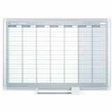 MasterVision Dry-erase Magnetic Planning Board
