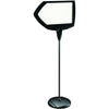 MasterVision Sign Arrow Flr Dblesde Bk