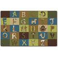 Rug A-Z Animals 76X12