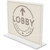 deflecto Holder Standup Sign Antigla