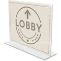 deflecto Holder Standup Sign Antigla
