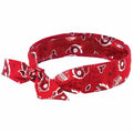 Headband Tie Red West