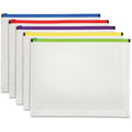 Pendaflex Color Zipper Poly Envelopes