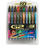G2 20-Pack Premium Gel Ink Retractable Pens