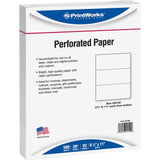 Printworks Pre-Perforated Paper for Invoices, Statements, Gift Certificates & More