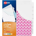 Avery Plastic Dividers, 8-Tab