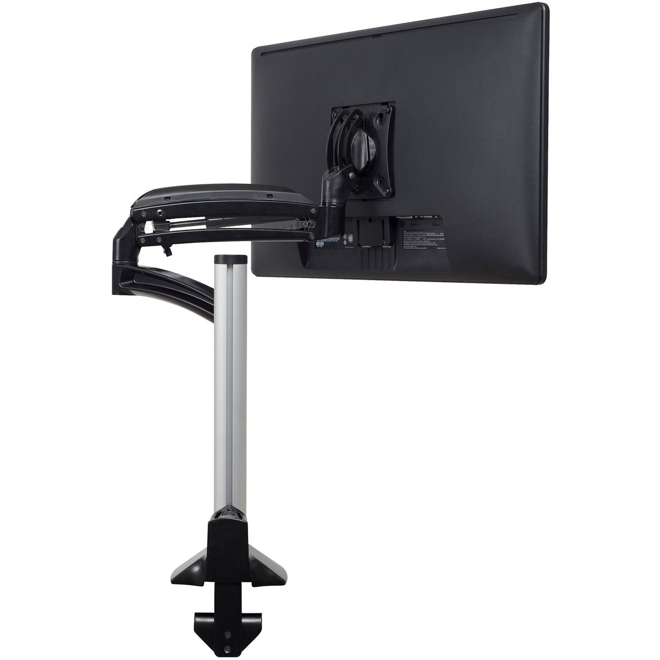 Deskmount Monitor Sngl Blk