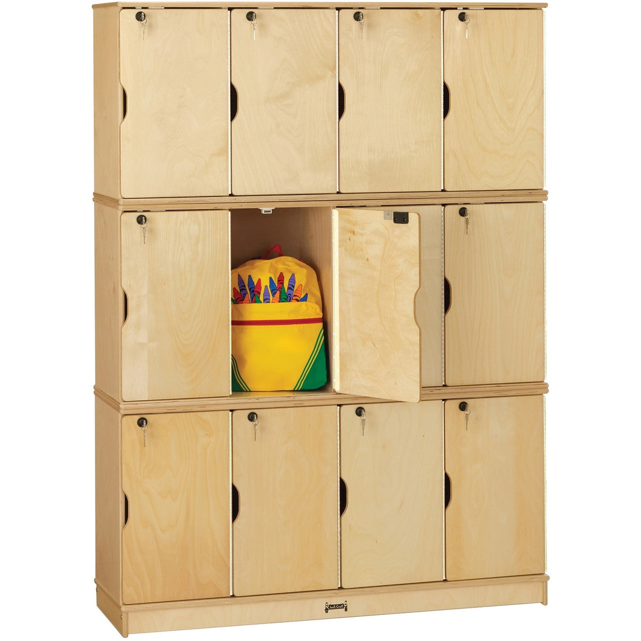 Stackable Locker Triple Wide