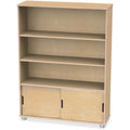 Modern Bookcase 3 Shelf 48 inch