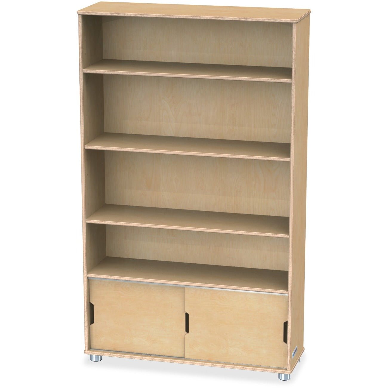Modern Bookcase 4 Shelf 60 inch