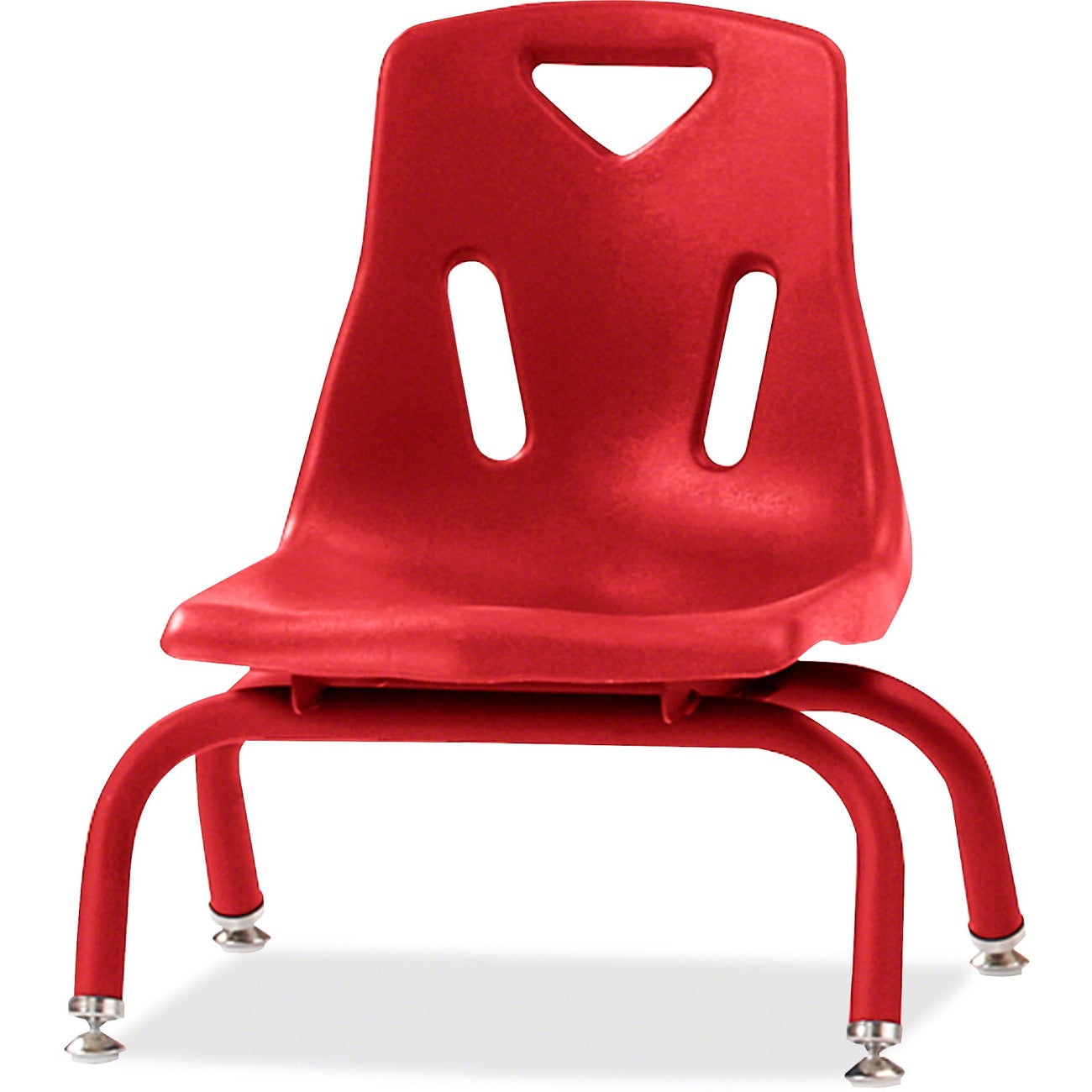 Stack Chair Powder Coated 8 inch Red