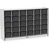 Cubbie 30 Tray With Bins Bk