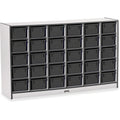 Cubbie 30 Tray With Bins Bk