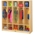 Coat Locker 5 Section