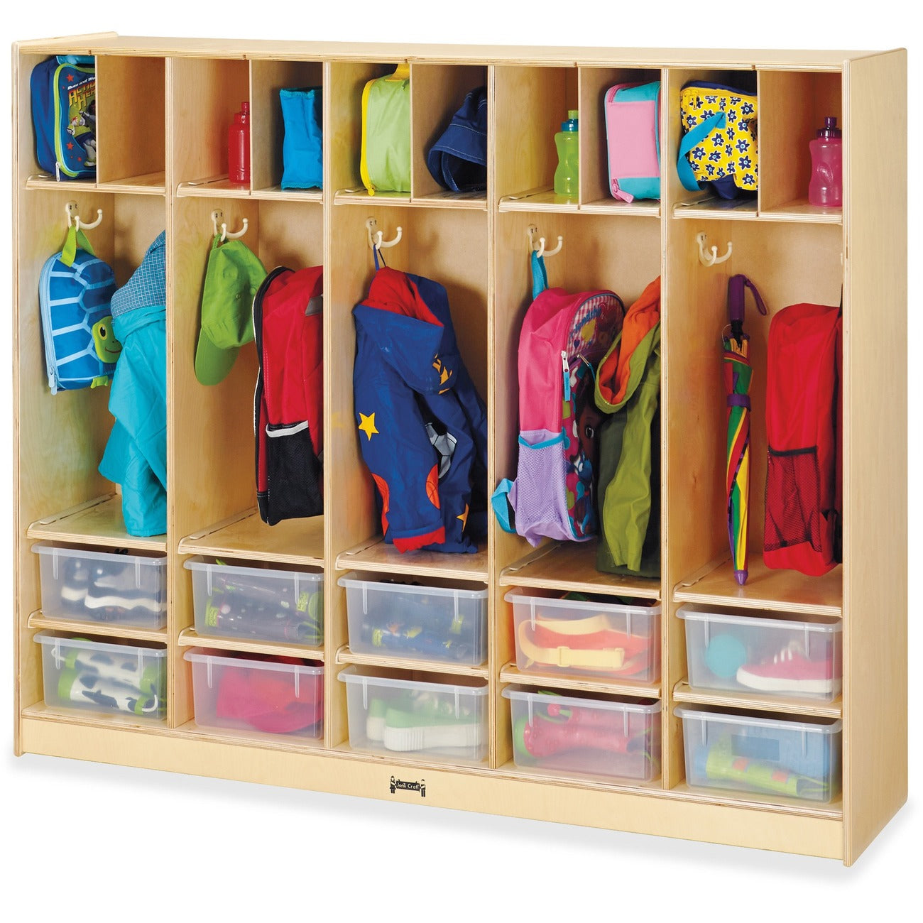 Locker Organizer Clear Tubs