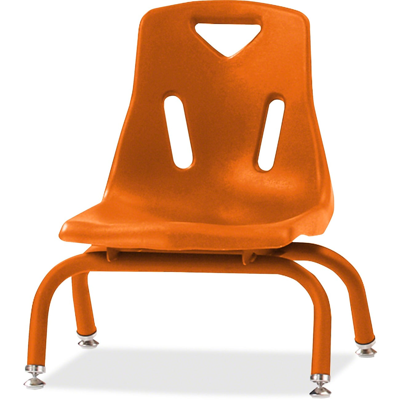 Stack Chair Powder Coated 8 inch Orange