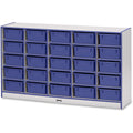 Storage 25 Tub with Bins Blue
