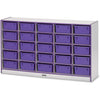 Storage 25 Tub W/Bins Pe