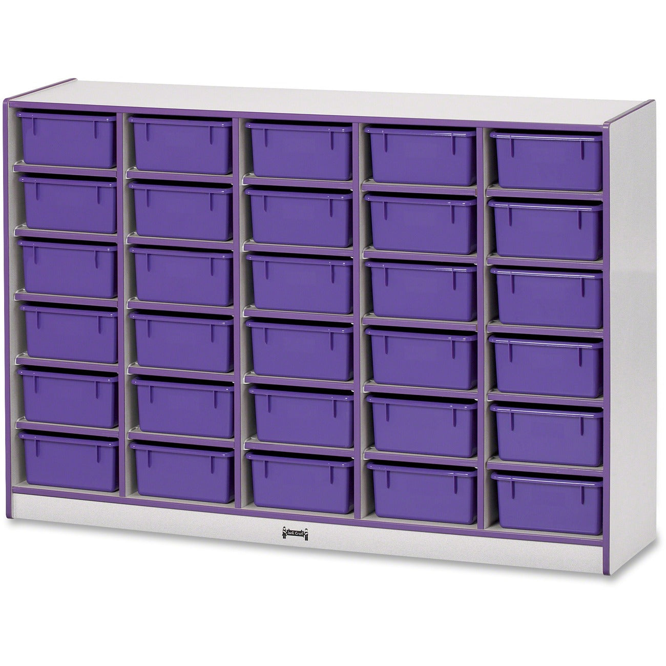 Storage 30 Tub with Bins Purple
