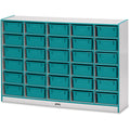 Storage 30 Tub with Bins Teal