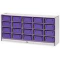 Storage 20 Tub with Bins Purple
