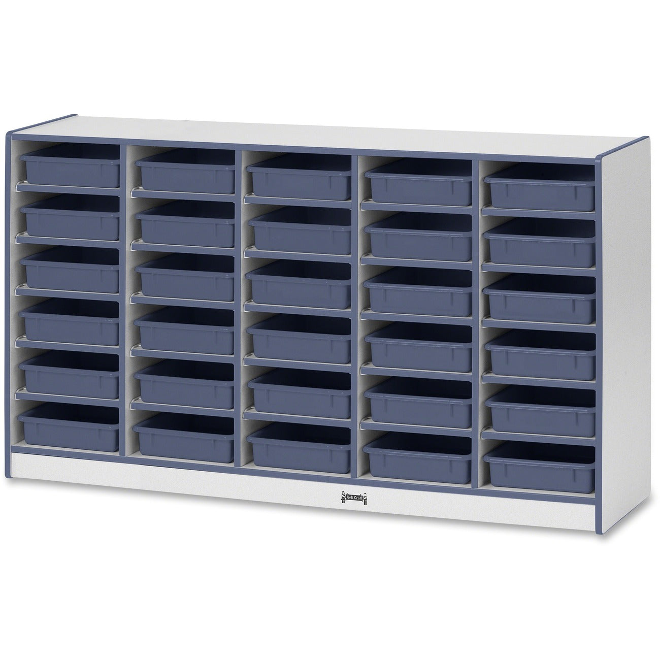 30 Tray Storage with Bins Navy