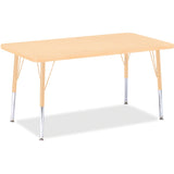 Jonti-Craft Berries Elementary Maple Top/Edge Rectangle Table