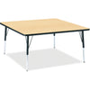 Table Square 48X48 Mpl/Bk