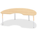 Kidney Table 48x72 Maple