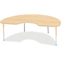 Kidney Table 48x72 Maple