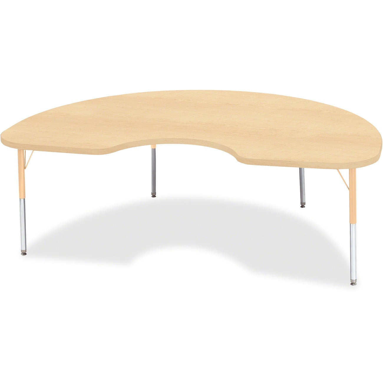 Kidney Table 48x72 Maple