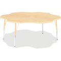 Six Leaf Table 60 inch Maple