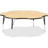 Table Six Leaf 60" Maple