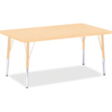 Jonti-Craft Berries Elementary Maple Top/Edge Rectangle Table
