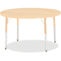 Activity Table 42 inch Round Maple