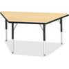 Table Trapezoid 24X48 Mp/Bk