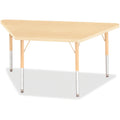 Trapezoid Table 24x48 Maple