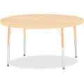 Activity Table 48 inch Round Maple