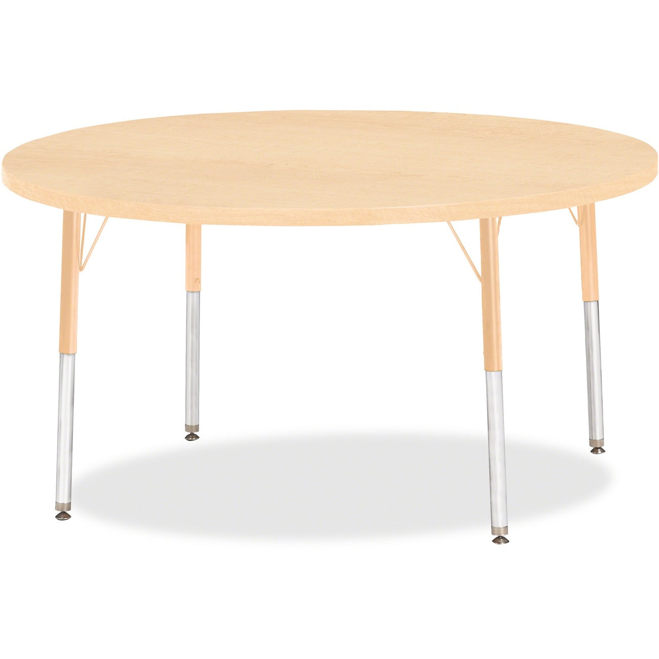 Activity Table 48 inch Round Maple