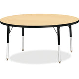 Jonti-Craft Berries Elementary Height Color Top Round Table
