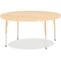 Activity Table 48 inch Round Maple