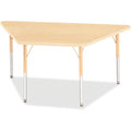 Trapezoid Table 30x60 Maple